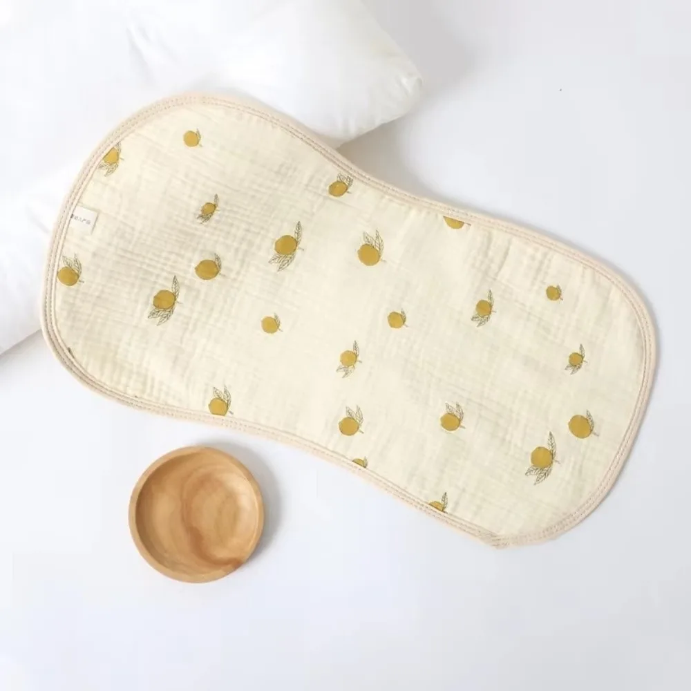 

Милое шестислойное марлевое полотенце для новорожденных, впитывающее водонепроницаемое полотенце для плеч, легкое плевное полотенце