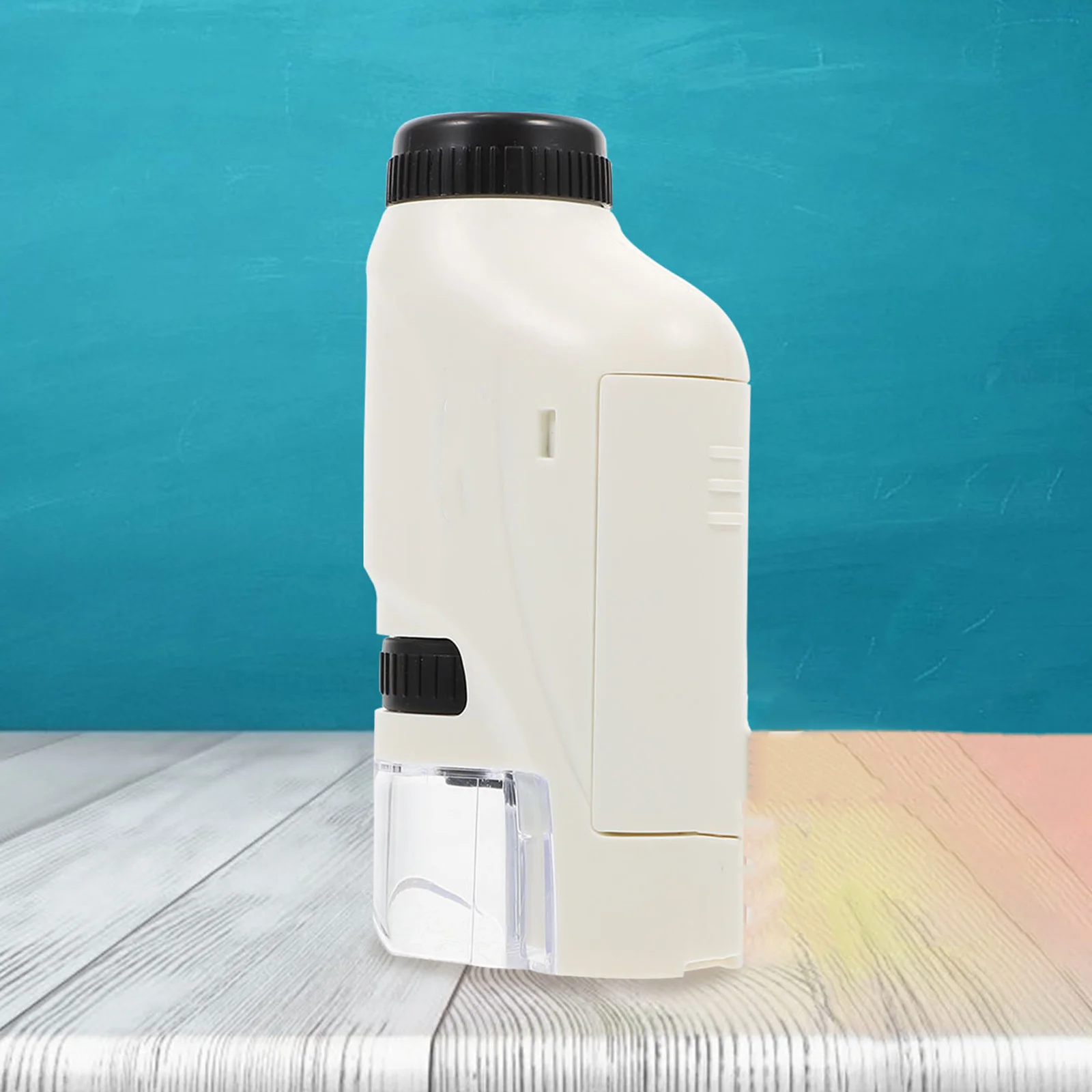 Microscópio infantil com luz para projetos científicos, ferramenta simples de experimento biológico, brinquedo educacional para jovens exploradores