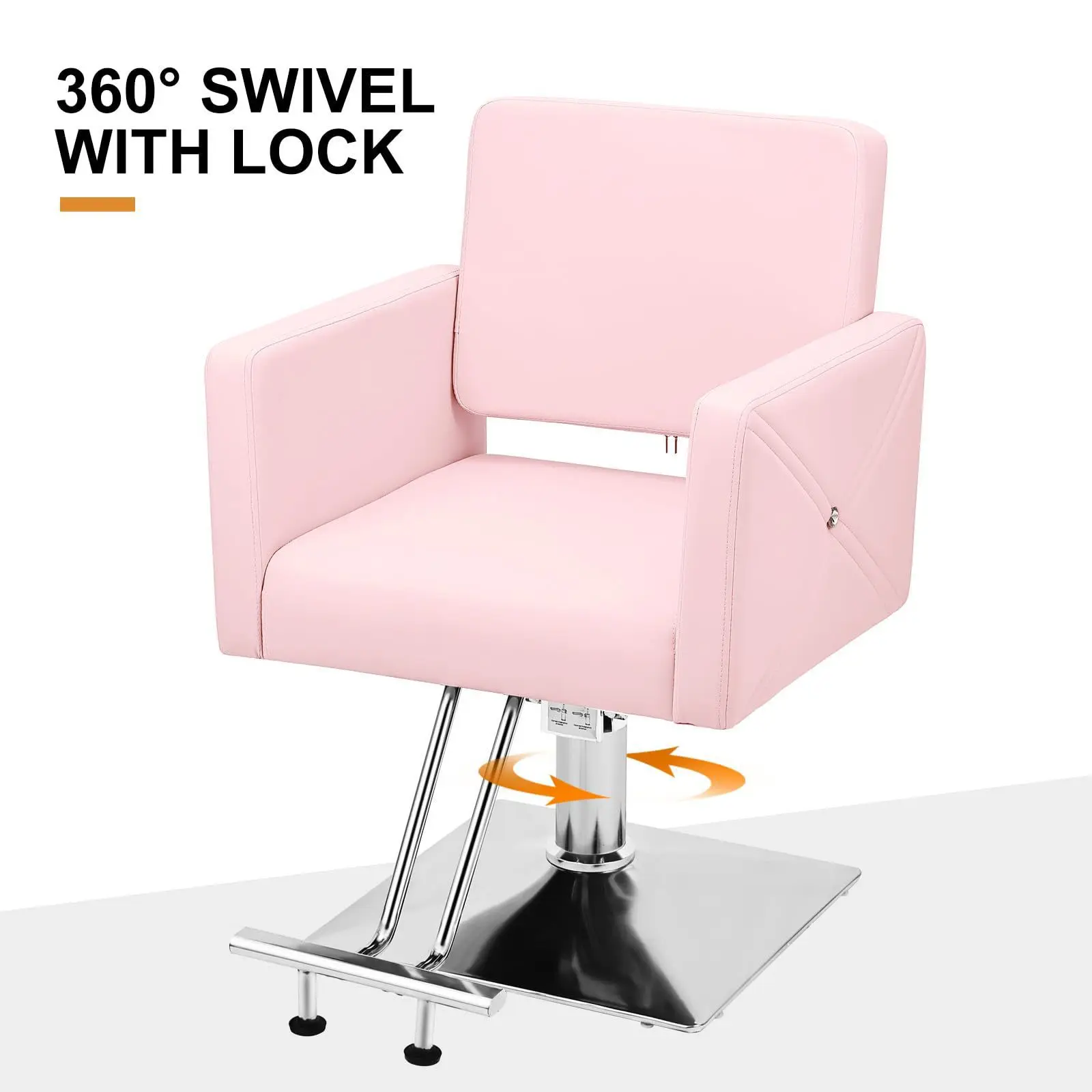 Cross-border salon hairdressing chair simple modern barbershop chair hair salon swivel lift chair manufacturer whole