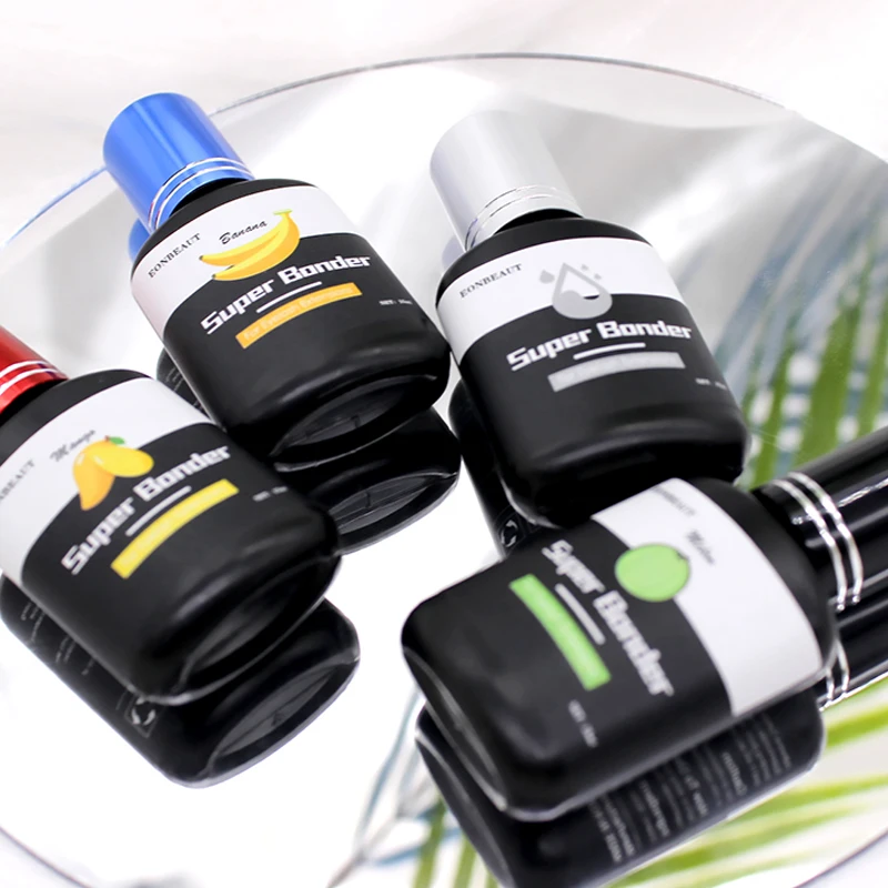 EONBEAUT-pegamento para extensión de pestañas, suministros Super Bonder, plátano, Mango, melón, líquido, accesorios de herramientas de maquillaje profesionales, 1 botella