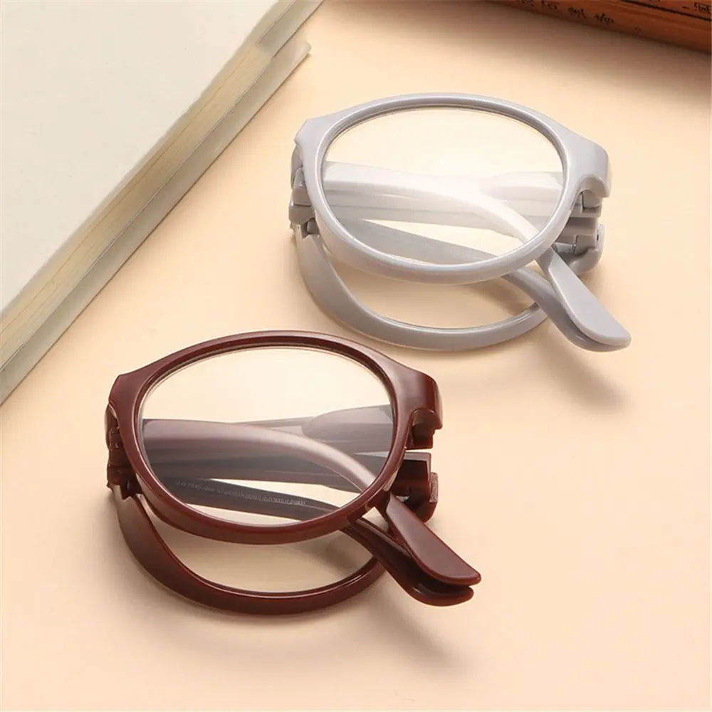 Lightweight Women's Folding Reading Glasses Includes Glasses Case Men's Blue Light Blocking Eyeglasses long-sightedness Eyewear