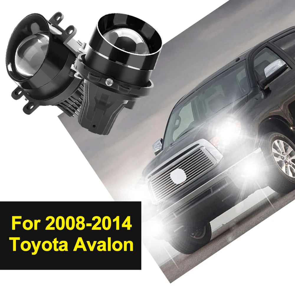 

3.0 inch LED Fog Lights Projector Lens 6000K-6500K For 2008-2014 Toyota Avalon LED Light Car Styling Retrofit