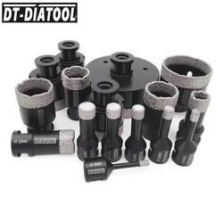 1 pz Dry Diamond Drilling Core Cutter Bits per piastrelle di ceramica sega a tazza punte da trapano di qualità professionale smerigliatrice angolare filettatura M14
