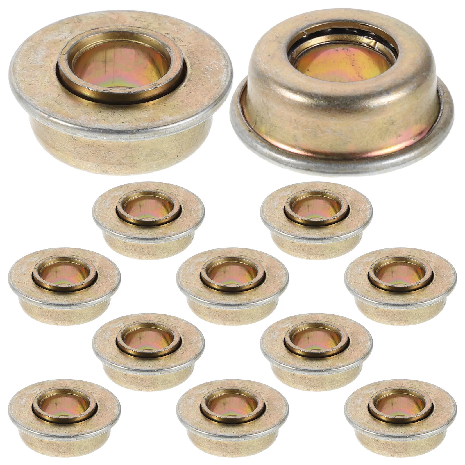 12pcs Wheelchair Fork Bearings Universal Round Swivel Plate Heavy Duty Turntable For Smooth Steering Front Wheel Mobility
