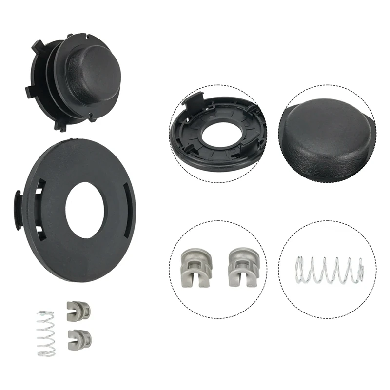 Kit de reconstrução de carretel de cabeça de aparador ABAE para STIHL FS44 FS55 FS83 FS85 FS90 FS110 FS120 FS130 FS200 FS250 Trimmer Autocut 25-2