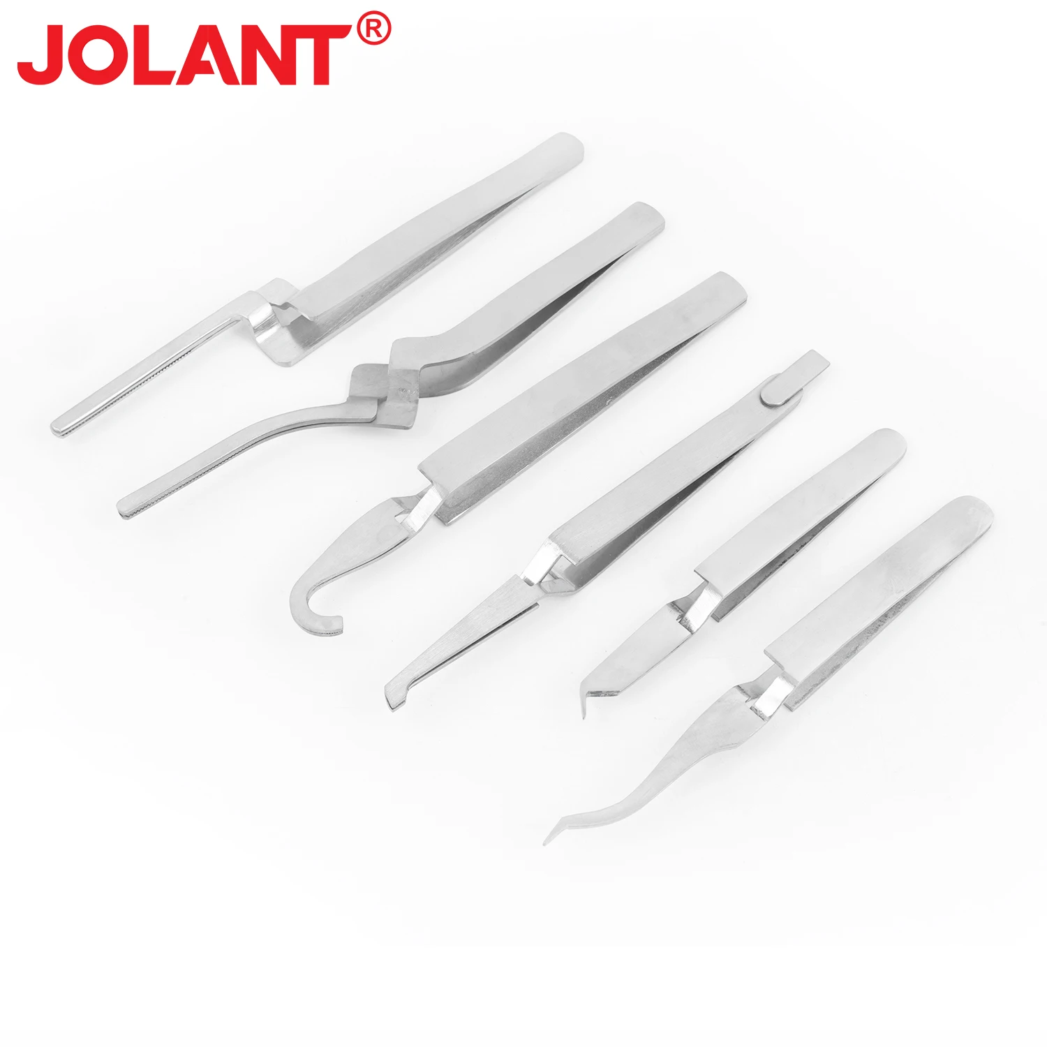 1PC JOLANT Dental Posterior Brackets Buccal Tube Lingual Buttons Bonding Tweezer Holder Placer Articulating Paper Tweezers