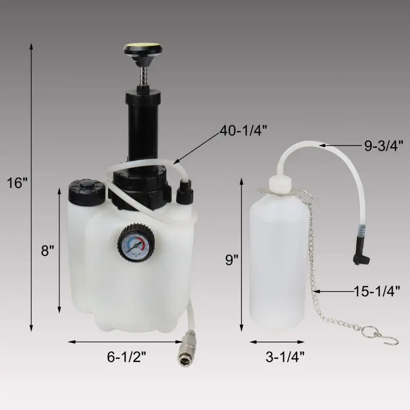 Manual kit sangrador fluido da embreagem do freio do carro mudança de óleo pote óleo sangramento mudança conjunto ferramenta sistema bomba mão