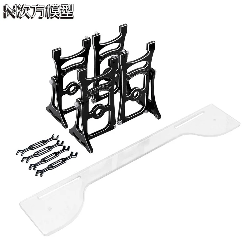 Rc Car Camber Gauge Set 1/7 1/8 Rc Off Road Truck Adjustment Tool For Arrma Losi Yk4082 Mjx H8H Rc Vehicles