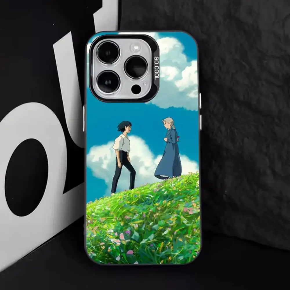 حافظة هاتف H-Howl Anime s-Sophie لهاتف iPhone 17,16,15,14,13,12,11,Pro,Max,Plus,E,Air,غطاء بلاستيكي صغير