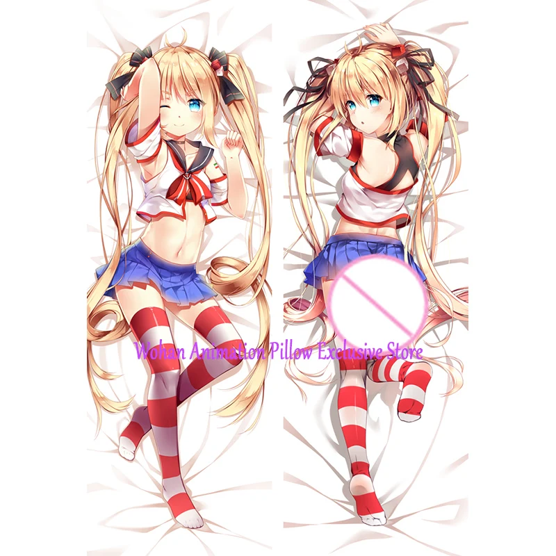 

Anime Pillow Cover Dakimakura Kisaragi Double-Sided Print Life-Size Body Pillows Cover Adult Case Bedding Gifts