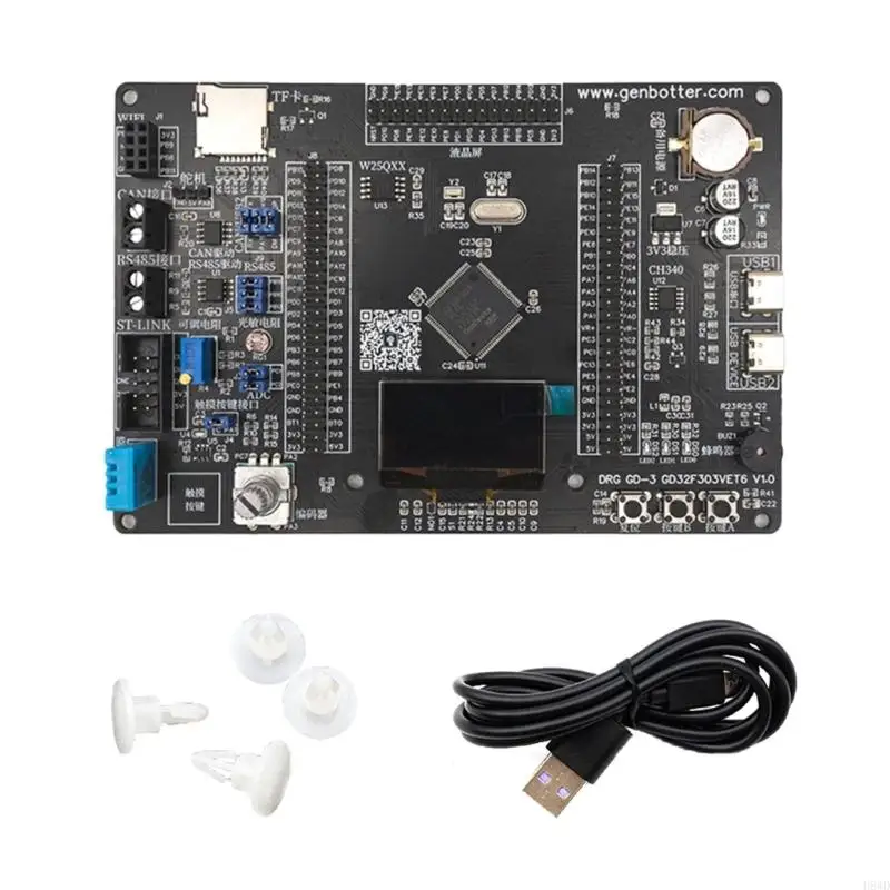 

Fast Speed GD32F303VET6 Embedded Learning Board With 120MHz MCU Multiple Communication 2-3.6V Development Board H8WD