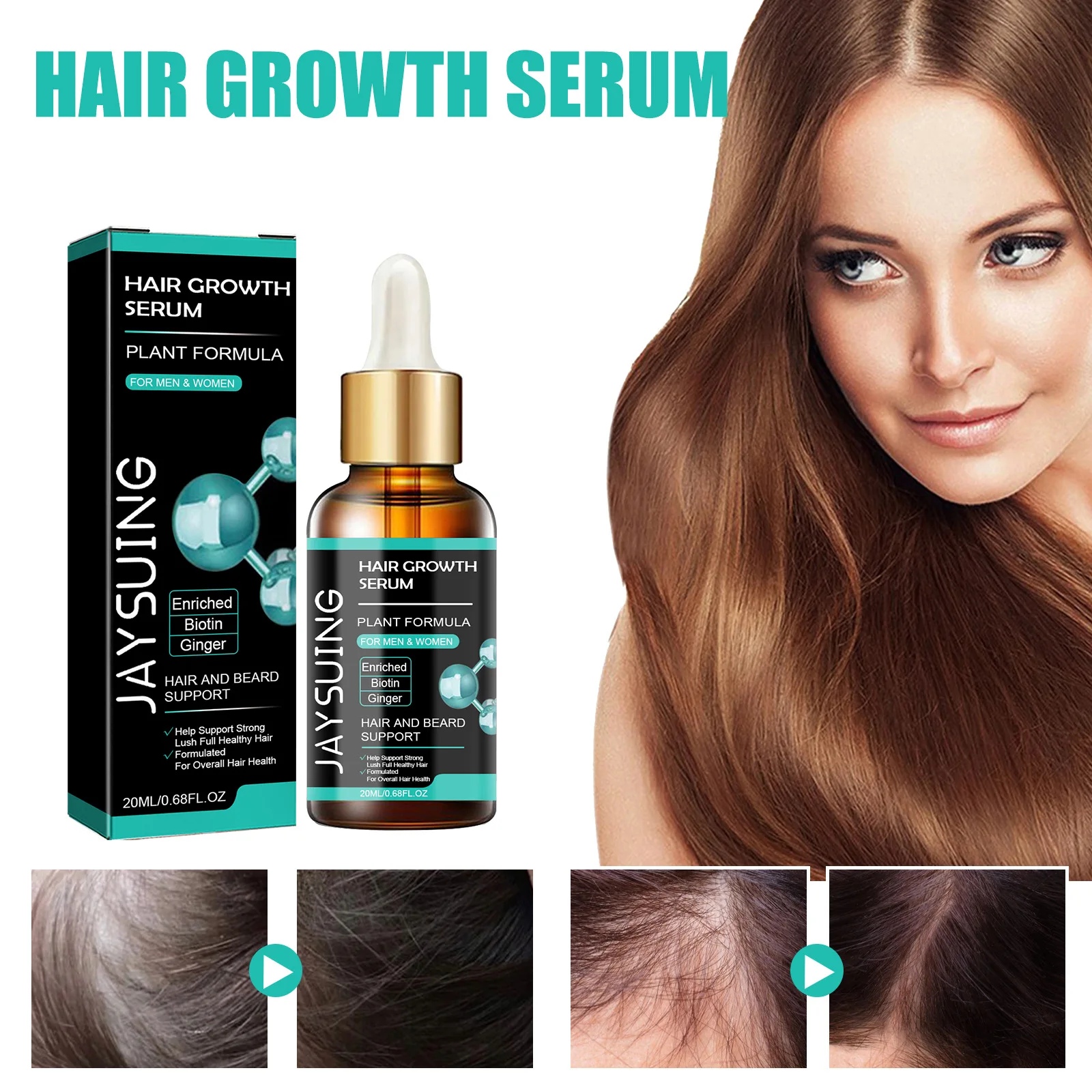 Dense Hair Essence Repair and Moisturize Dry Hair, Prevent Hair Loss, Strengthen and Strengthen Hair