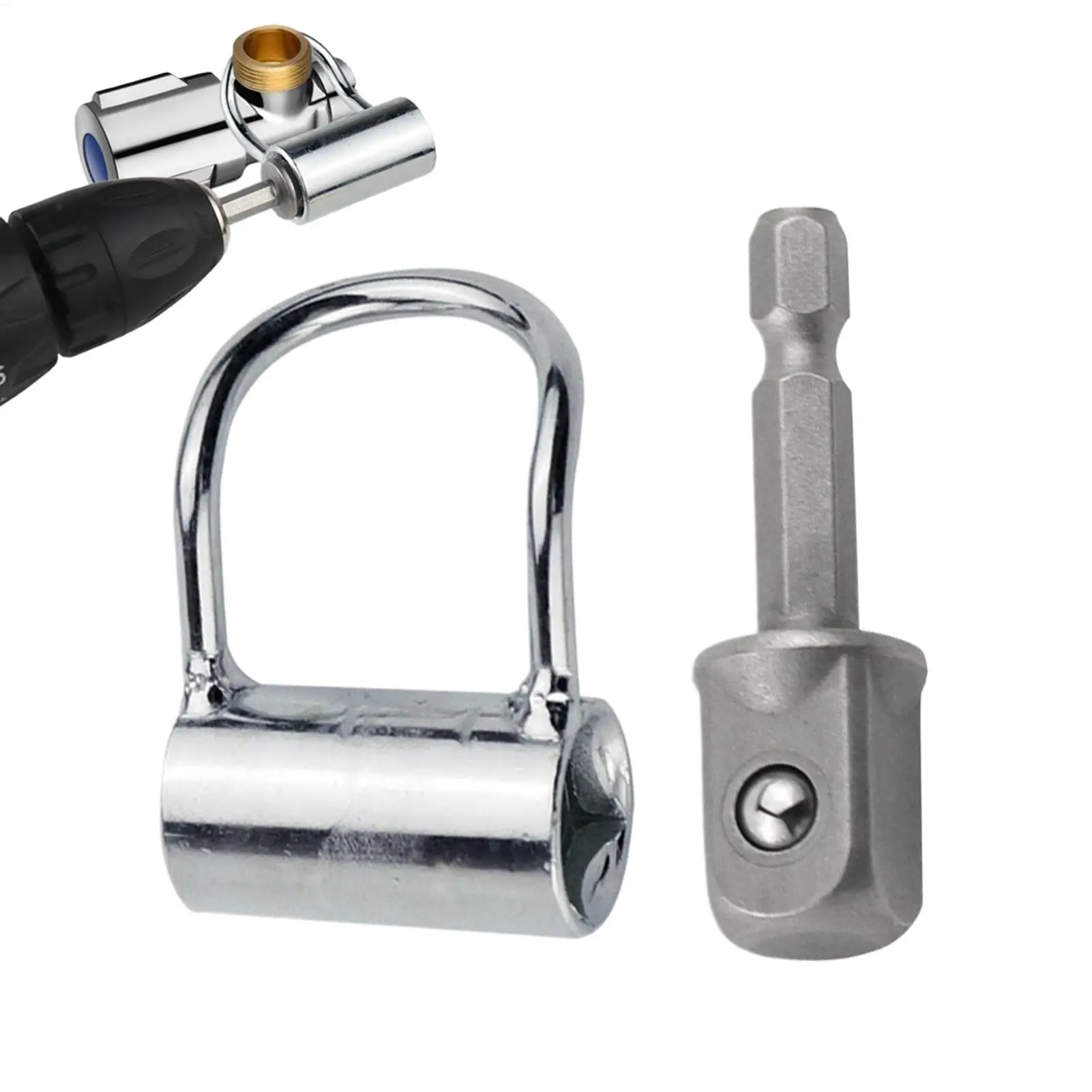

Plumbing Wrench Angle Stop-on Wrench Water System Maintenance Hand Tool For Tight Space Bathroom Toilet Under Sink Kitchen