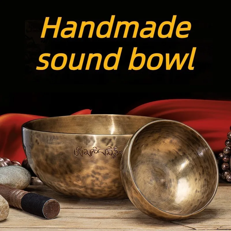 

Nepal Full Moon Singing Bowl Handmade Copper Sound Bowl Yoga Meditation Sound Healing Tibetan Bowls Buddhism Musical Instruments