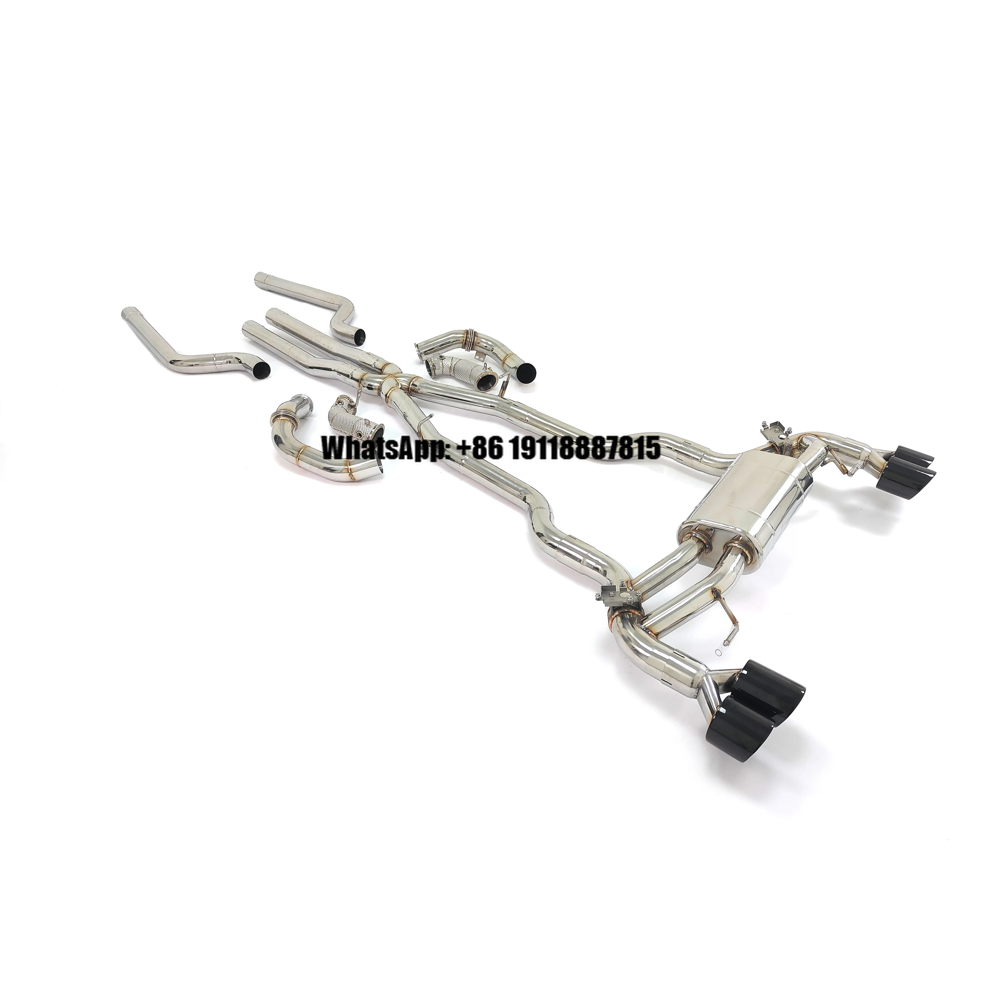 

CSZ Exhaust for BMW M5 F90 4.4TT Free Flow Downpipes Valved Catback Full Exhaust System