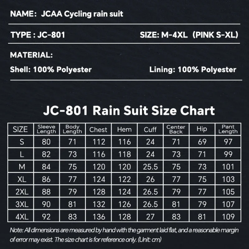 Adult Men Women Motorcycle Rainwear Bike/E-Bike Urban Commuter Riding Heavy Rain Waterproof Jacket Pants Moto Bike Raincoat