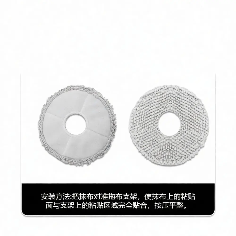For Ecovacs T50 Max T50 Max Omni Vacuum Accessories Set Side Brush HEPA Filter Main Brush Mop Pads Dust Bag Consumables