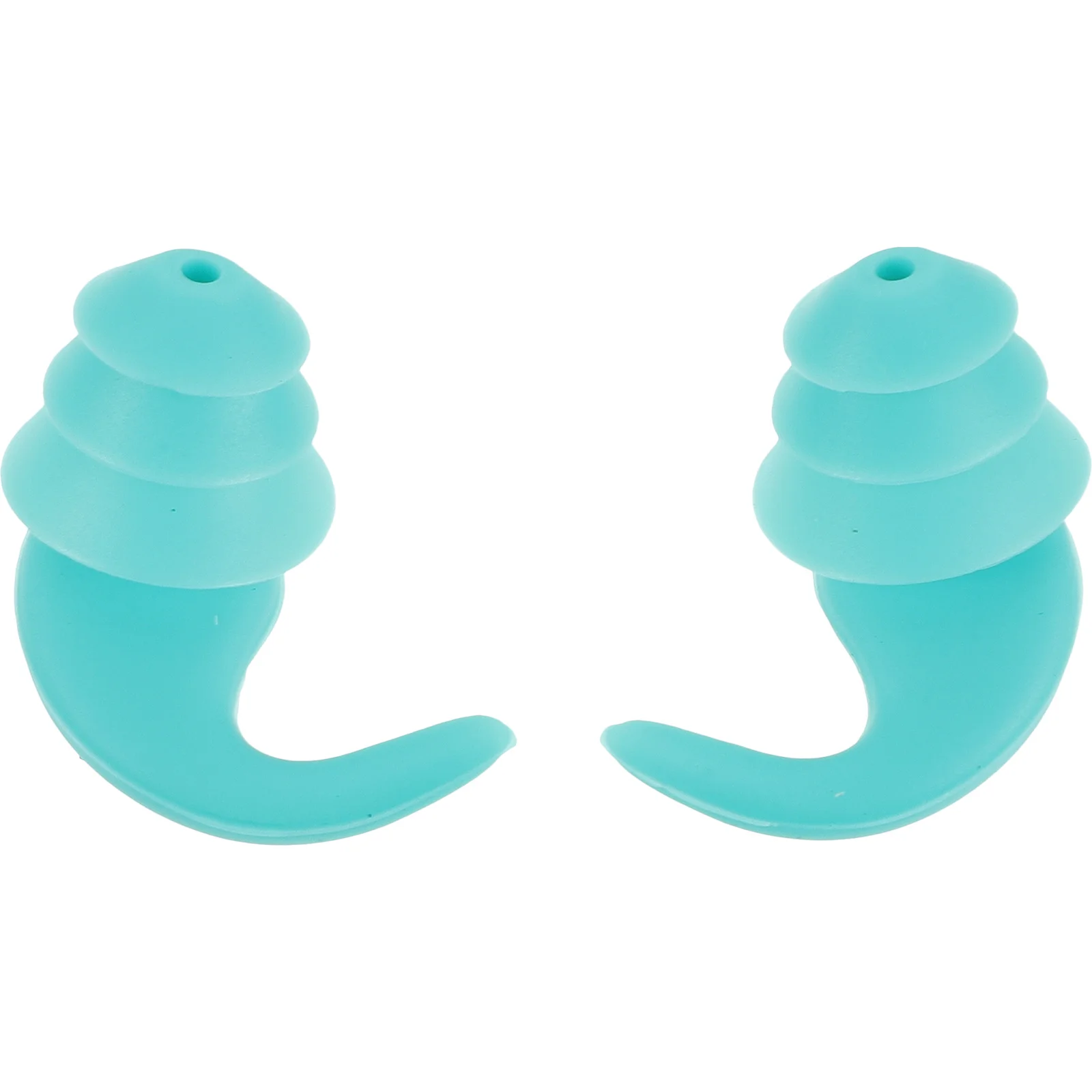 1Pair Noise Canceling Silicone Ear Plugs for Sleeping Concerts Studying Durable Noise Reduction Ear Plugs for Swimming