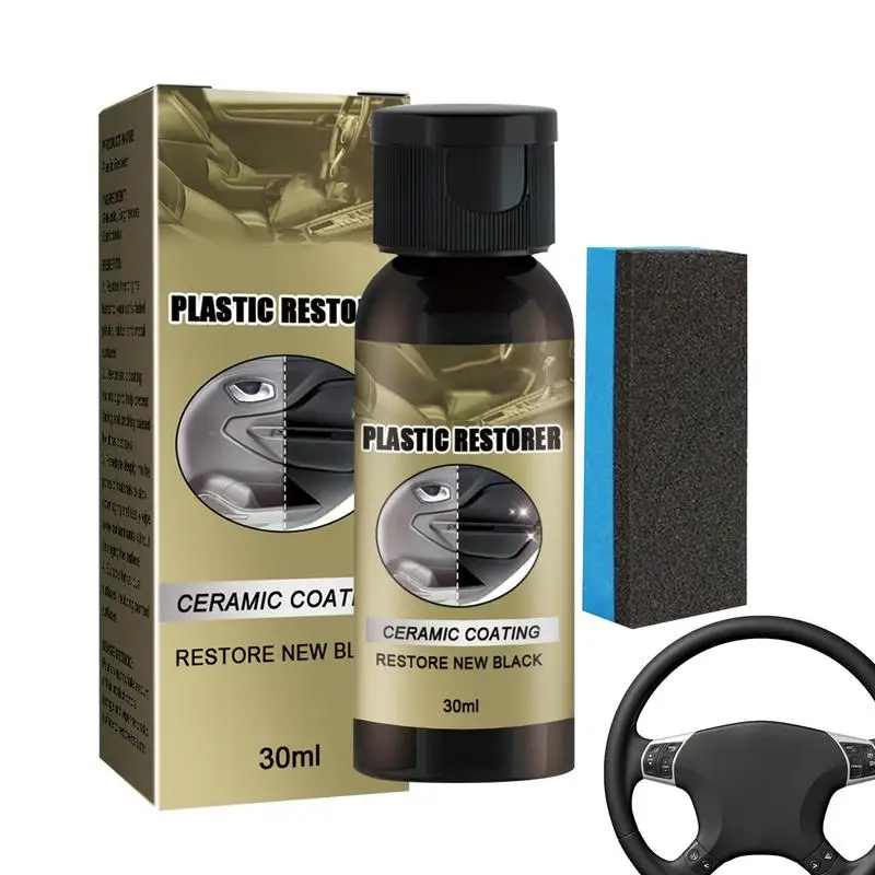

Car Seat Cleaner Leather Car Interior Paint 30ml Exterior Care Products Car Refurbishment Cleaning Agent Car Cleaning Supplies