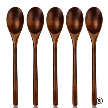 Wooden Spoon & Fork Set 1