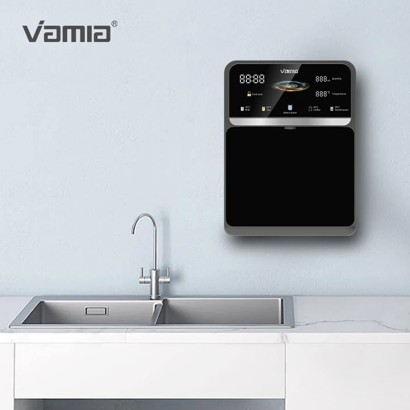 Wall-mounted Water Dispenser Instant Heat Rapid Hot & Cold Temperature Control Drinking Water Dispenser Water Purifier Smart