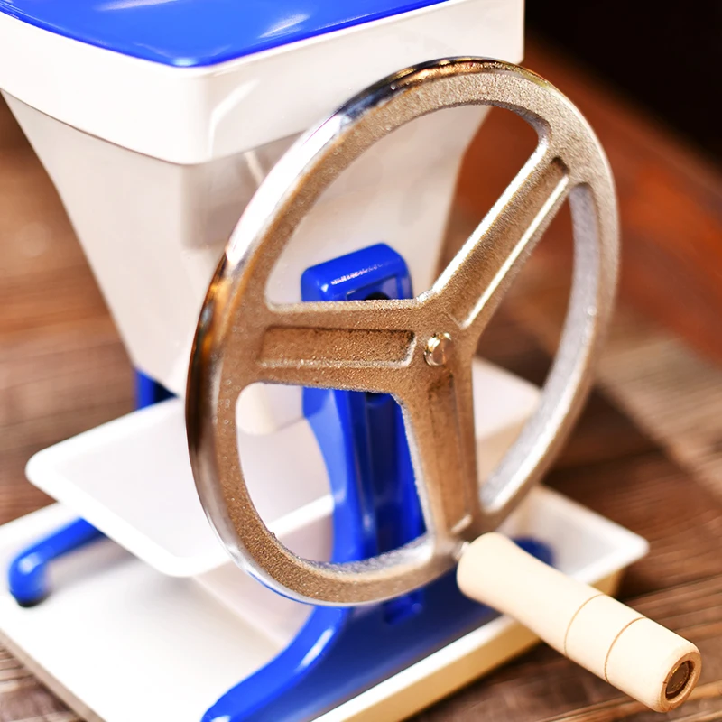 Manual Ice Crusher Hand Shake Ice Breaker Ice Shavers Smoothies Machine Block Shaving Machine 2KG