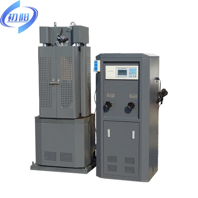 WE-1000B Universal Material Testing Machine | 1000kN Hydraulic Tensile Compression Tester for Metal Construction Material