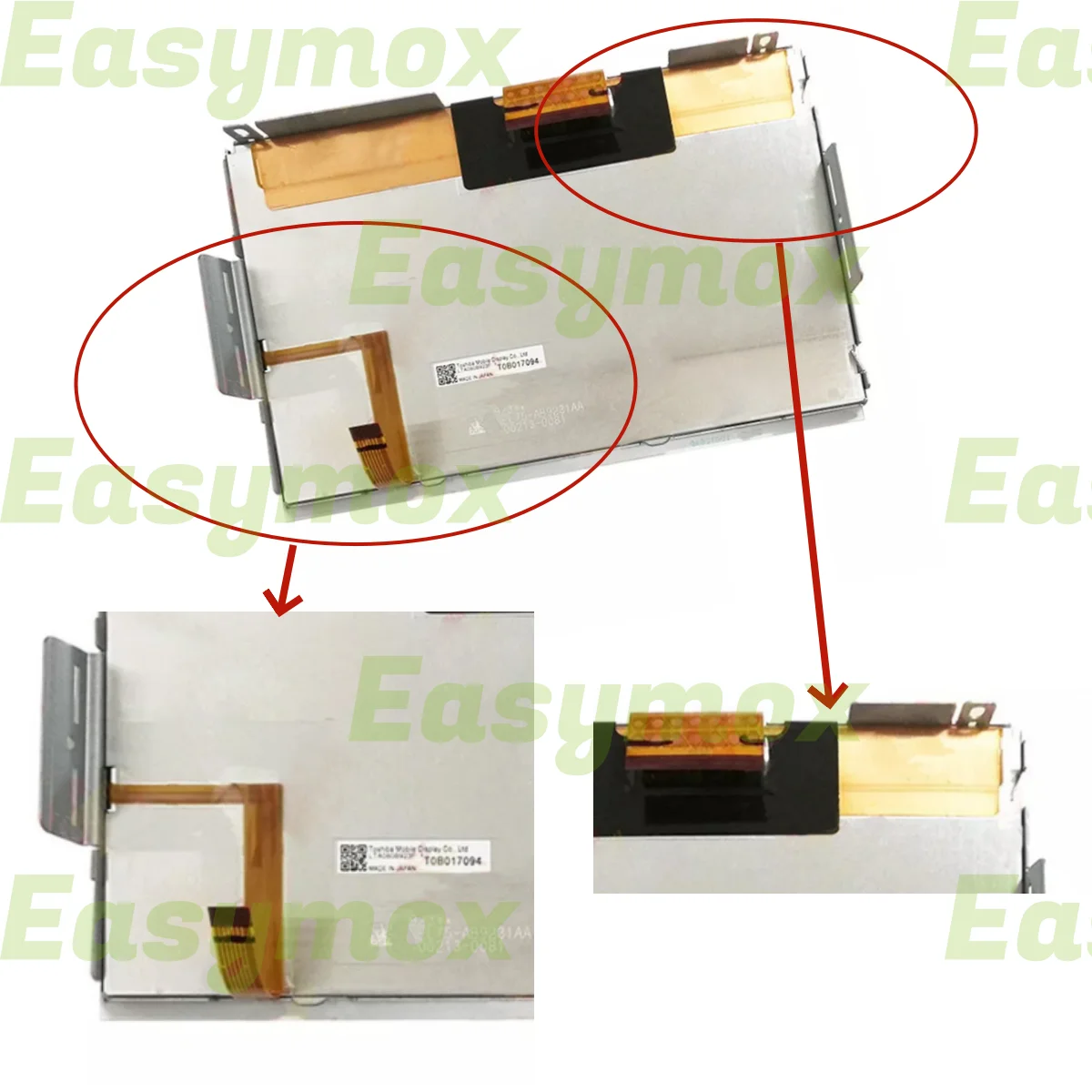 

LTA080B923F 8" LCD Display for Lexus Navigation Radio OEM Product