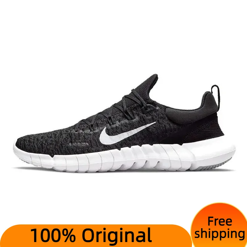 

Nike Free Run 5.0 Black White 2021 Sneakers shoes CZ1884-001 With Original Box