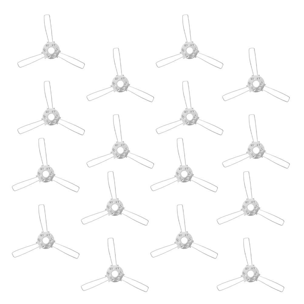 24-delige kroonluchter lamphouder borgring adapter smeedijzeren lampenkap clips gespen