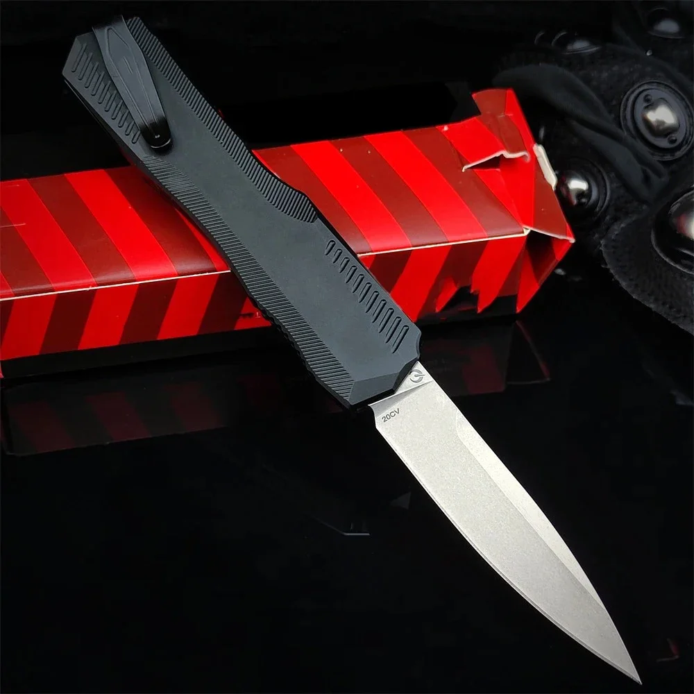 KS Livewire 9000 Pocket Folding Knfie 20CV Stonewashed Blade Aluminum Handle Survival Adventure Outdoor Hunting Tactical Knife