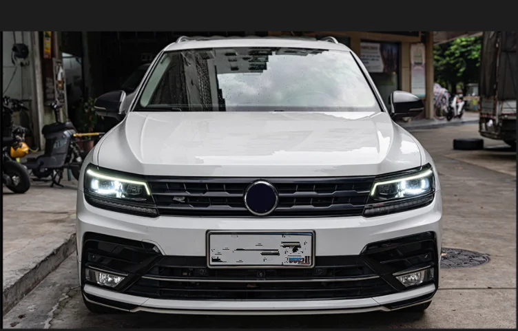 

Светодиодная фара для VW Tiguan L 2017-2021, обновление в сборе, аксессуары для линз проектора автомобиля высокого соответствия