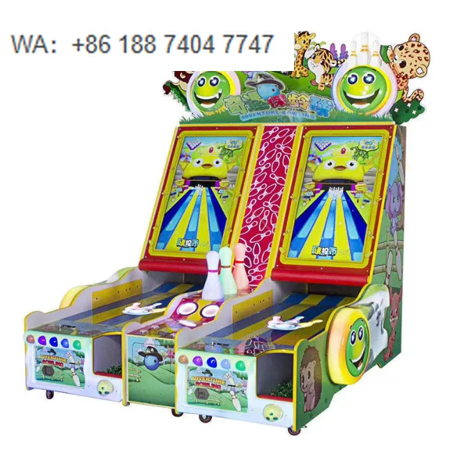 Bowling Machine Cricket Bowling Simulator Game Machine Happy Coin Operated Games Electronic Children's Bowling Machine