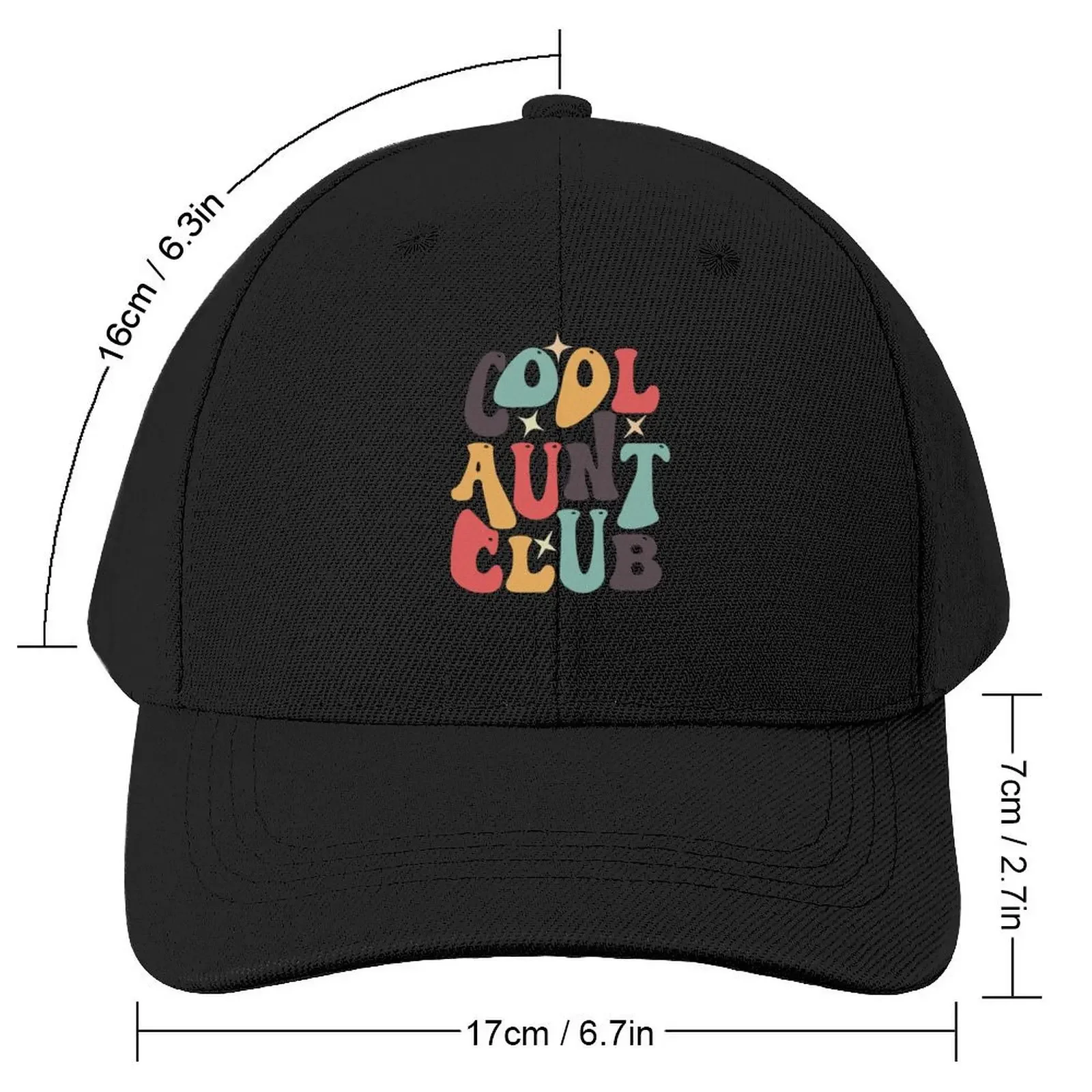 cool aunt club Baseball Cap New In The Hat Custom Cap Gentleman Hat Luxury Hat Mens Hats Women's