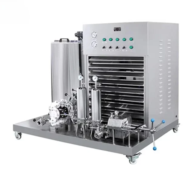 Portable Homogenizer Emulsifying Mixer Body Mist Mixing And Filtering Machine