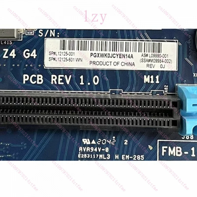 USED Tested OK For HP Z4 G4 X299 Workstation Motherboard L09990-001 L12125-001