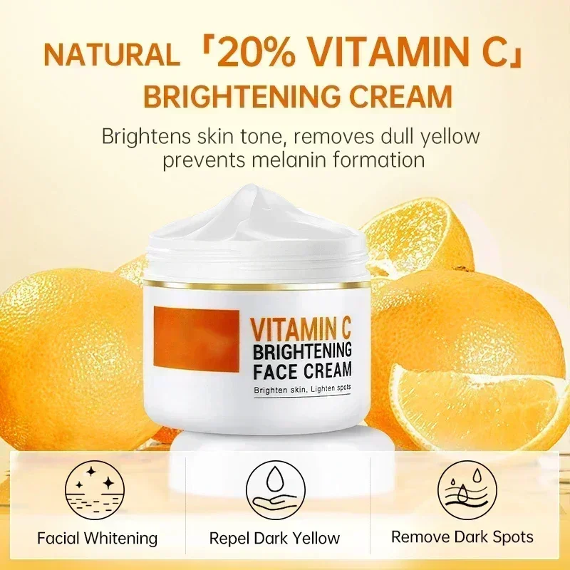 Anti-Freckle Skin Whitening Cream Removes Melanin Dullness Reduces Age Spots Freckles Facial Moisturizing Brightening Face Care