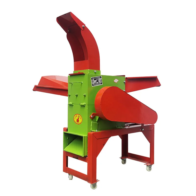 Dry and Wet Dual-purpose Guillotine Shredder 220V Household Cattle and Sheep Breeding Small Integrated Corn Stalk Shredder