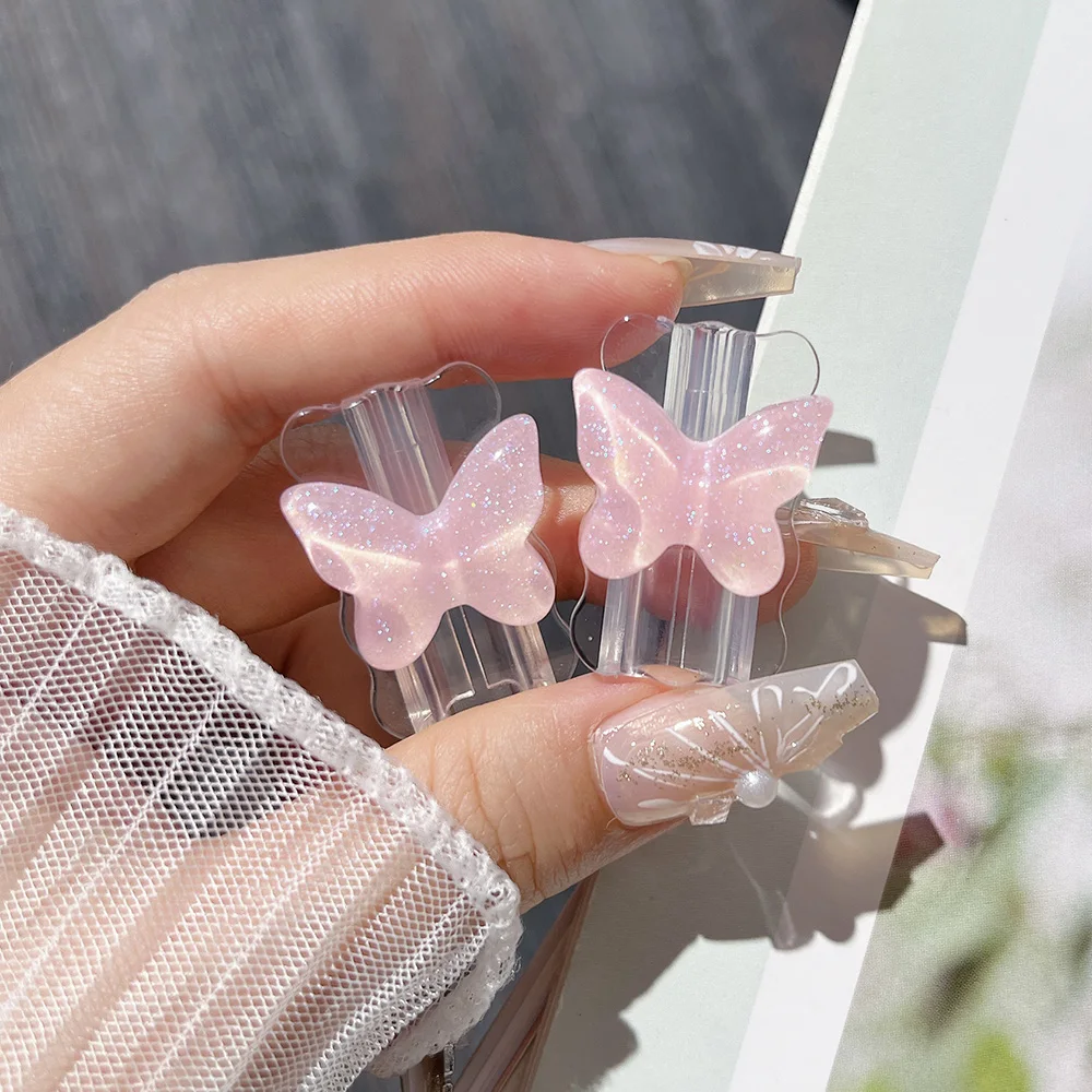 كريستال الوردي فراشة شحن كابل البيانات حامي اللفاف الملحقات آيفون 18/20 واط الكرتون شاحن الغطاء الواقي بت #6