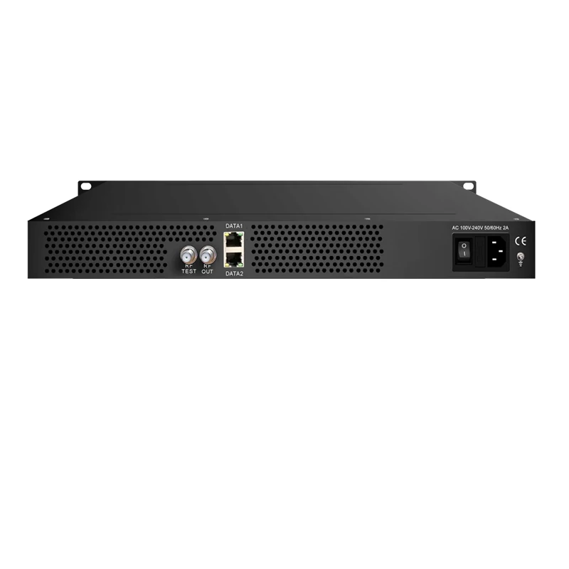 32 64 قناة تلفزيون IP إلى المغير التناظري PAL-DK BG NTSC IP إلى RF TV المعدات الأمامية تردد تعديل IP التناظرية القابل للتعديل