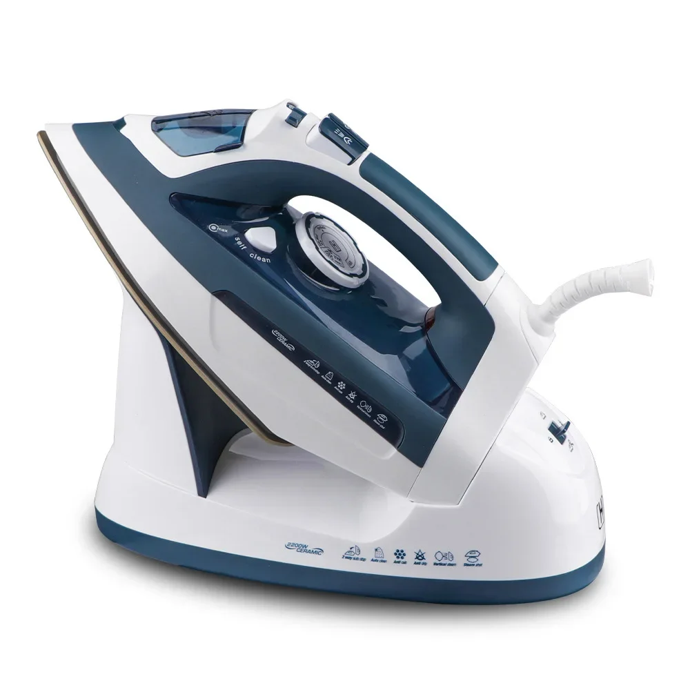 Portable Steam Flat Pressing Iron For Clothes Linen Sewing Ironing System Machine Steam Generator Garment Steamer