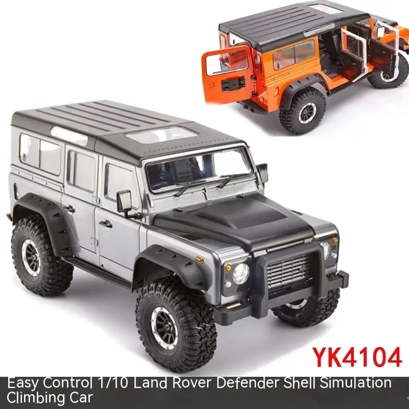 Rc Car Yk4104 1/10 Remote-Controlled Electric Simulation Hard Shell Four-Wheel Drive Dual Speed Climbing Off-Road Vehicle Toy