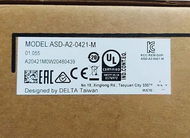 Delta servo drive ASD-A2-0421-0121-0221-0721-1021-2023-3023-E-M-LN