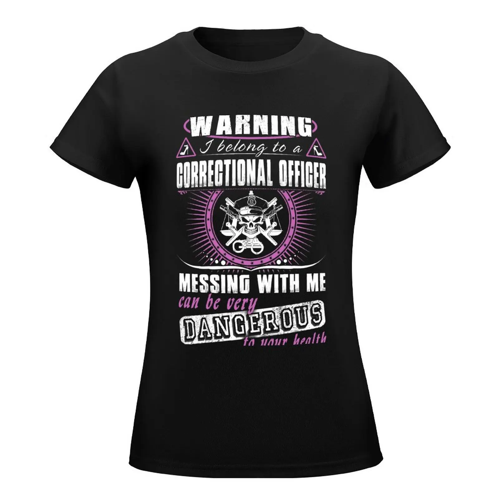 correctional officer retirement Correctional Officer Prayer Correction T-Shirt cute clothes anime t-shirts for Women cotton