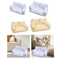 Pet Sofa Bed Pet Couch Lounger All Seasons Soft Comfortable Non Slip Breathable