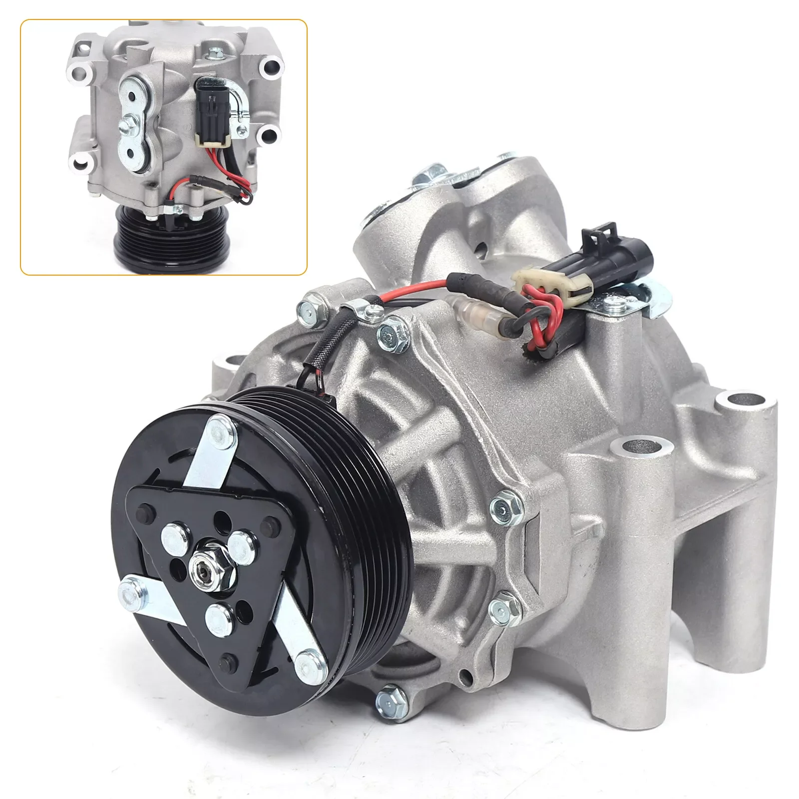 A/C Compressor For Chevrolet Trailblazer GMC Envoy Bravada Isuzu Ascender 4.2L