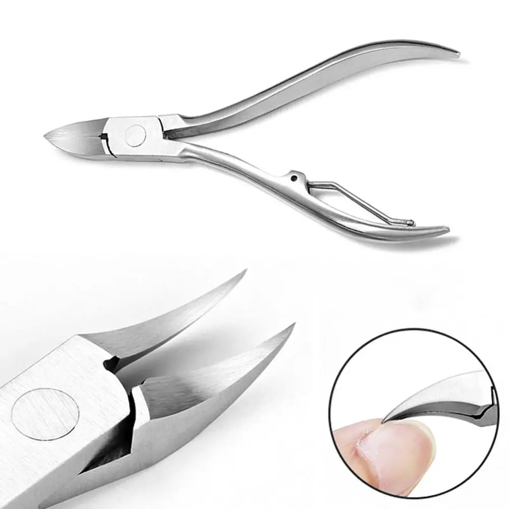 Nail Clipper Set Stainless Steel Toenail Clippers for Thick Ingrown Toe Nail Heavy Duty Precision Nail Scissor Cut Toenails Tool