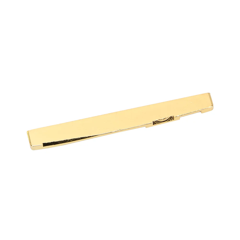 Brass 6 String Acoustic Guitar Bridge Nut and Saddle