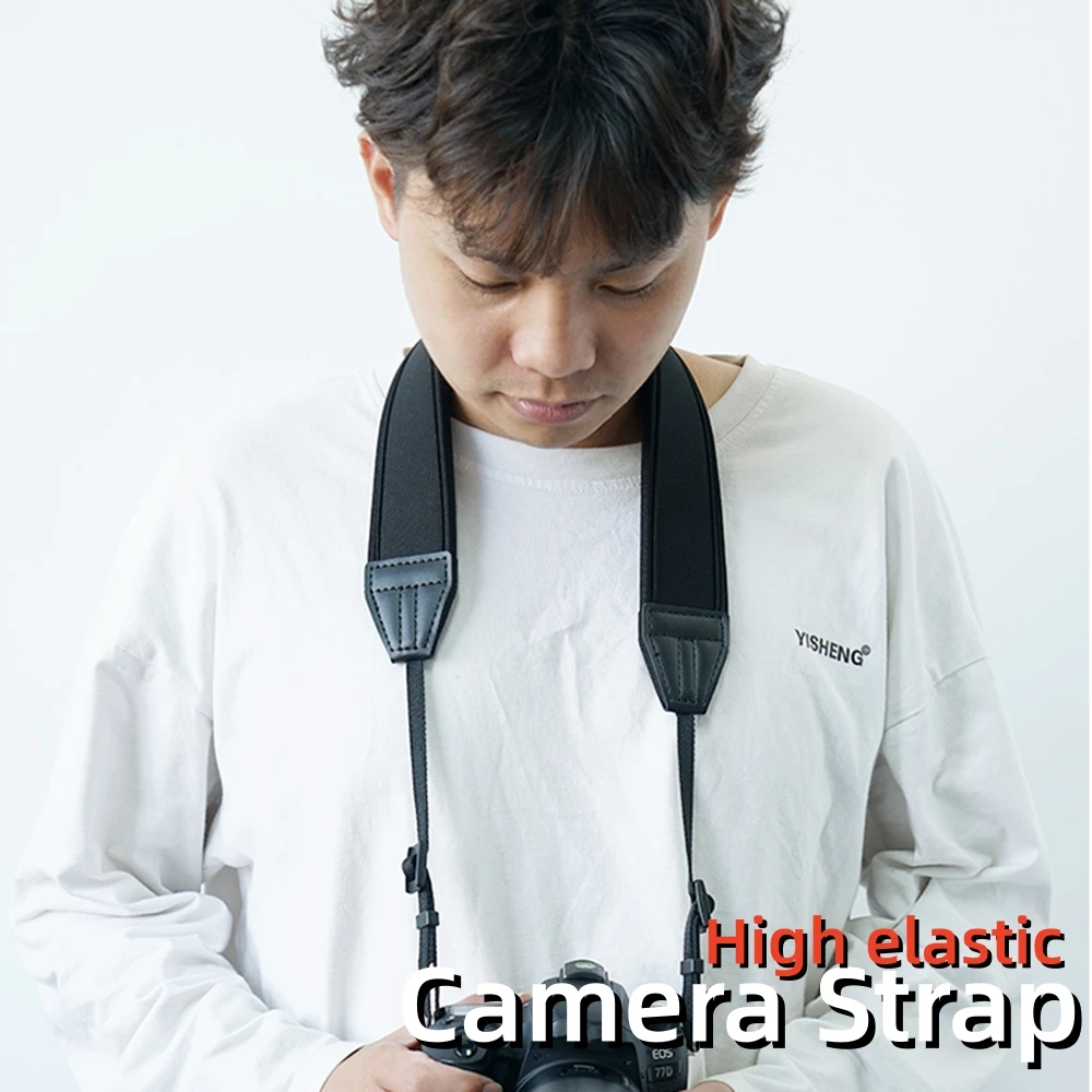 Adjustable Camera Neck Strap Shoulder Sling for Canon R6II Sony Nikon Z7II Z50 Z9 Fuji XS20 Panasonic SLR Mirrorless Accessories