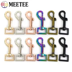 3-10Pcs 15/20/25mm Bag Strap Buckles For Sewing Metal Swivel Lobster Clasp Keychain Trigger Snap Dog Collar Hook DIY Accessories